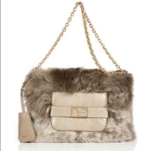 DVF mimosa clutch